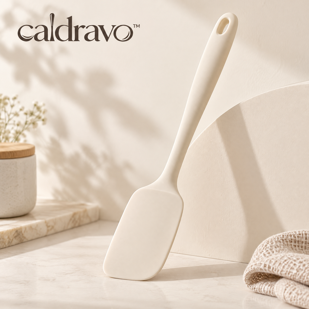 Caldravo™ Cream Kitchen Spatula