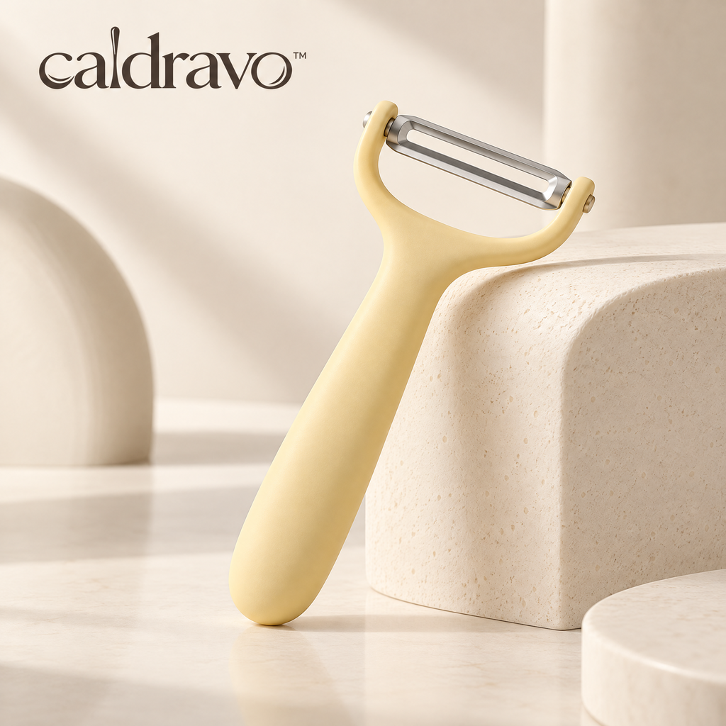 Caldravo™ Yellow Vegetable Peeler