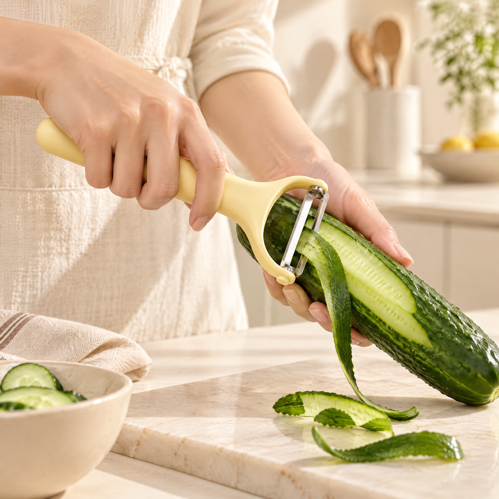Caldravo™ Yellow Vegetable Peeler