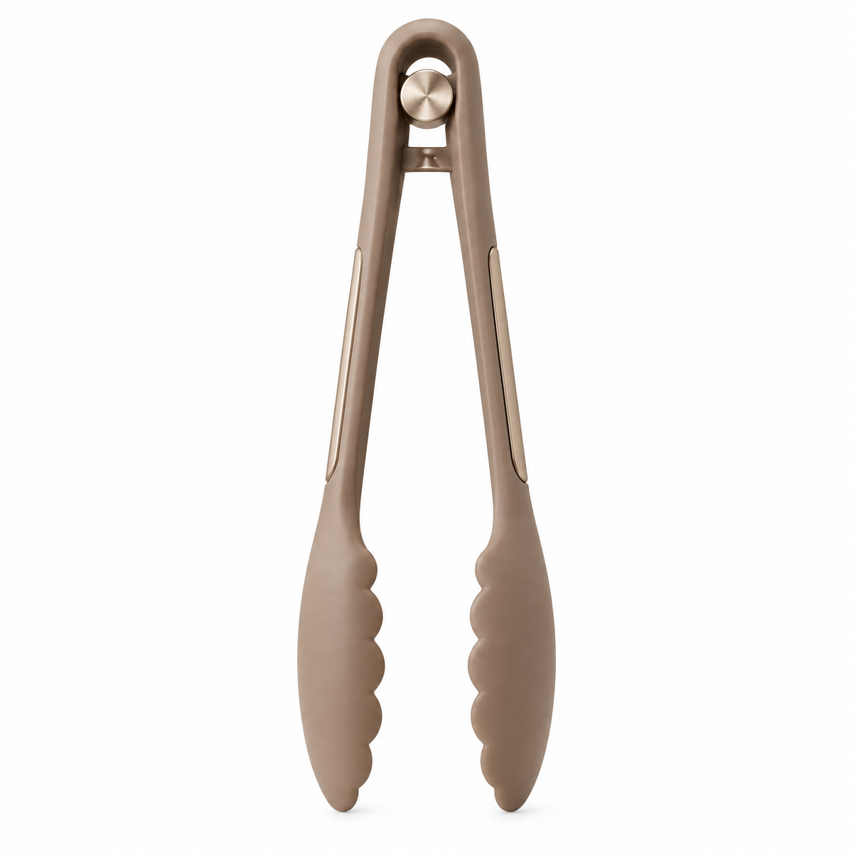 Caldravo™ Taupe Kitchen Tongs