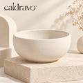 Caldravo™ Cream Ceramic Serving Bowl