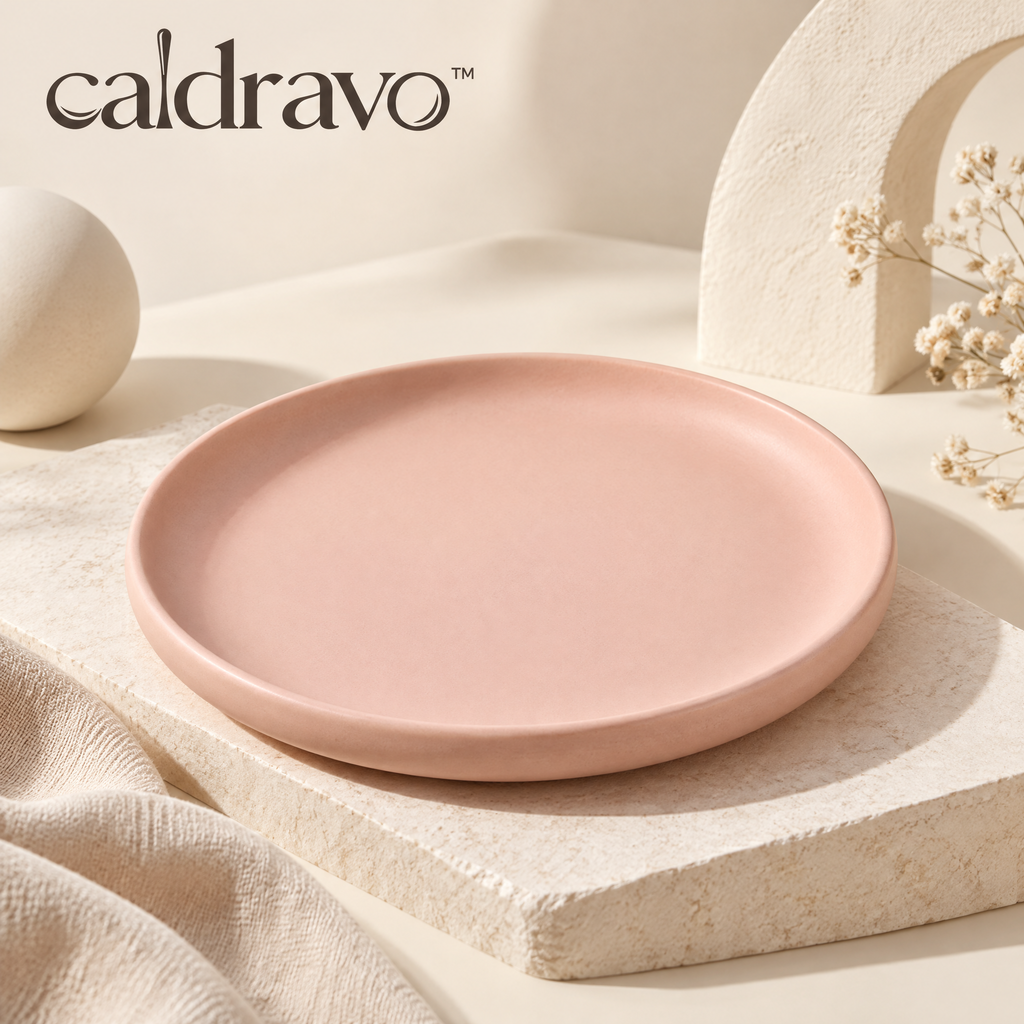 Caldravo™ Blush Pink Dinner Plate