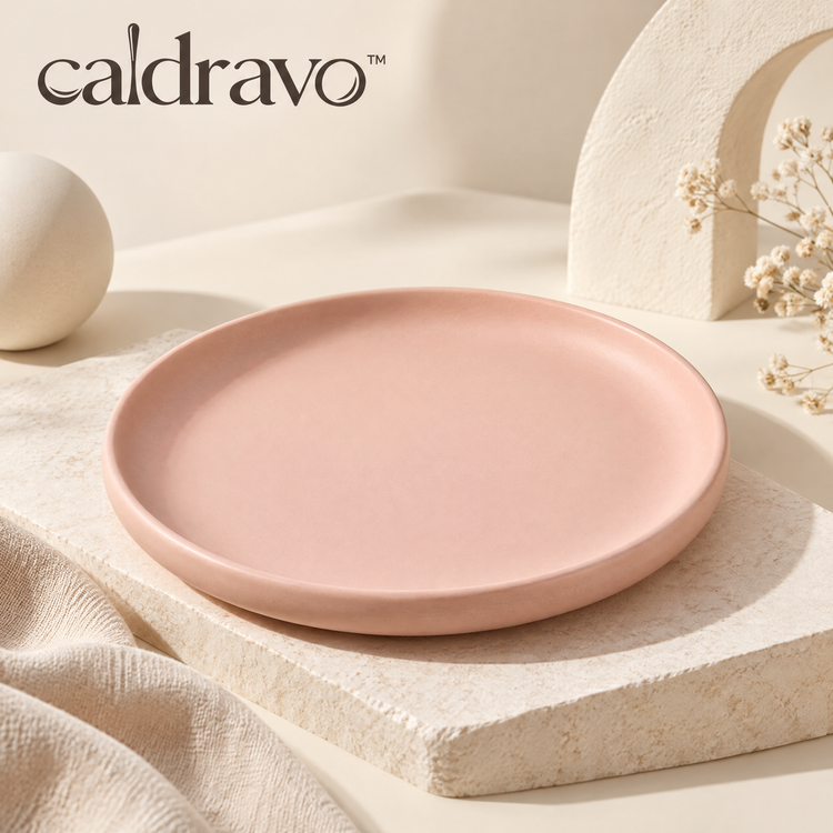 Caldravo™ Blush Pink Dinner Plate