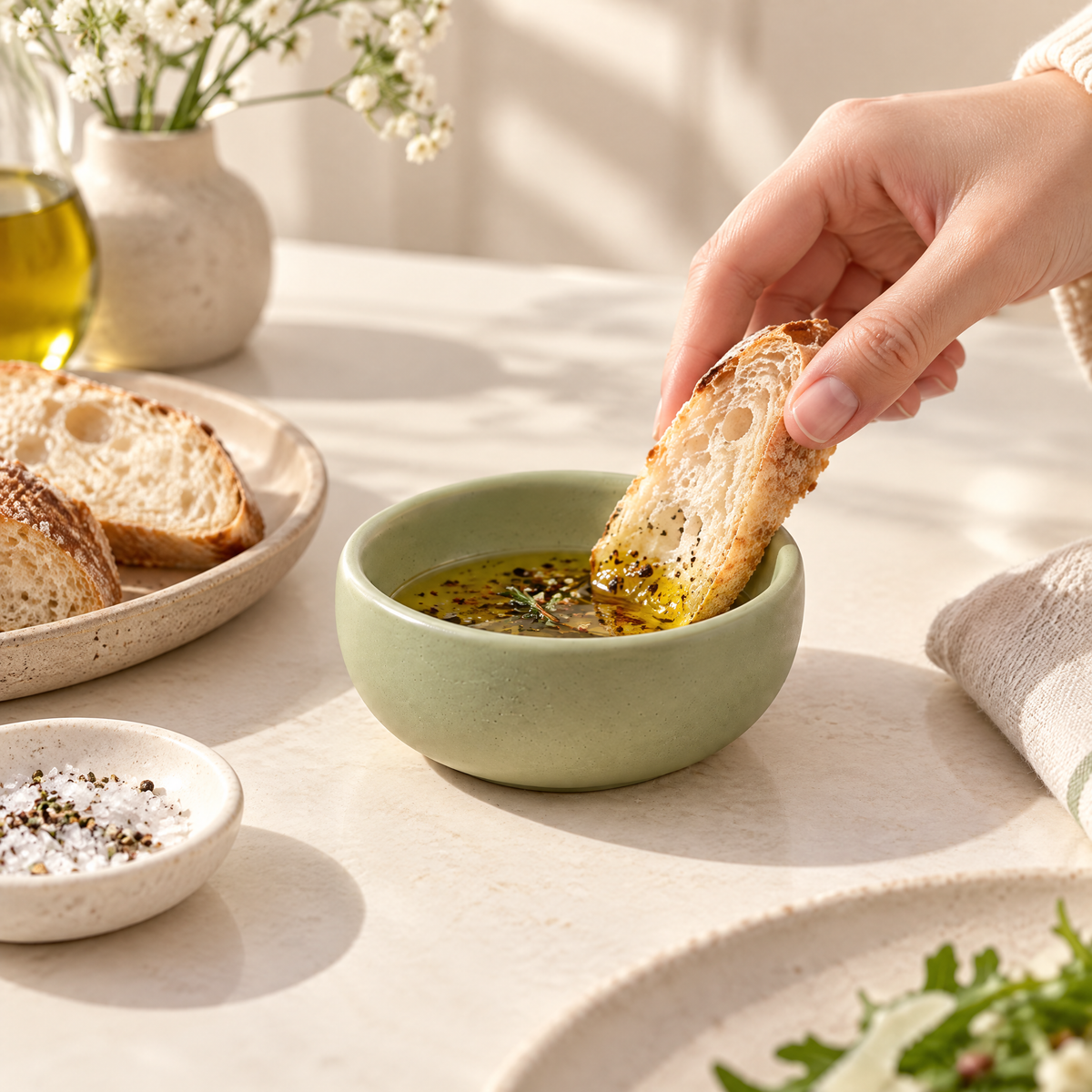 Caldravo™ Sage Green Small Bowl