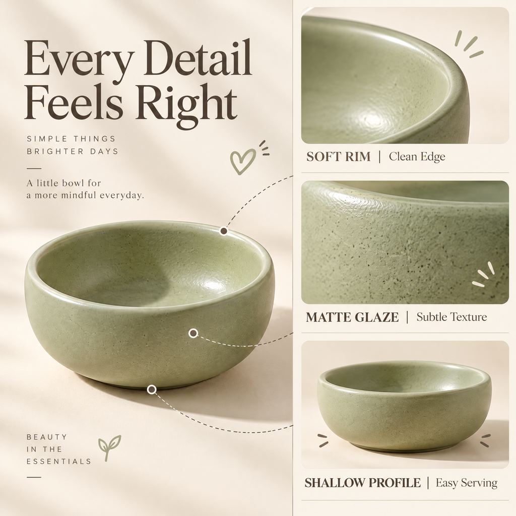 Caldravo™ Sage Green Small Bowl